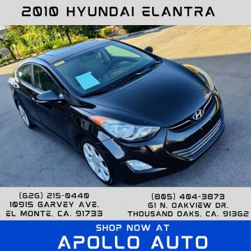 2011 Hyundai Elantra for sale at Apollo Auto Thousand Oaks in El Monte CA