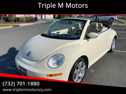 2006 Volkswagen New Beetle Convertible for sale at Triple M Motors in Point Pleasant NJ
