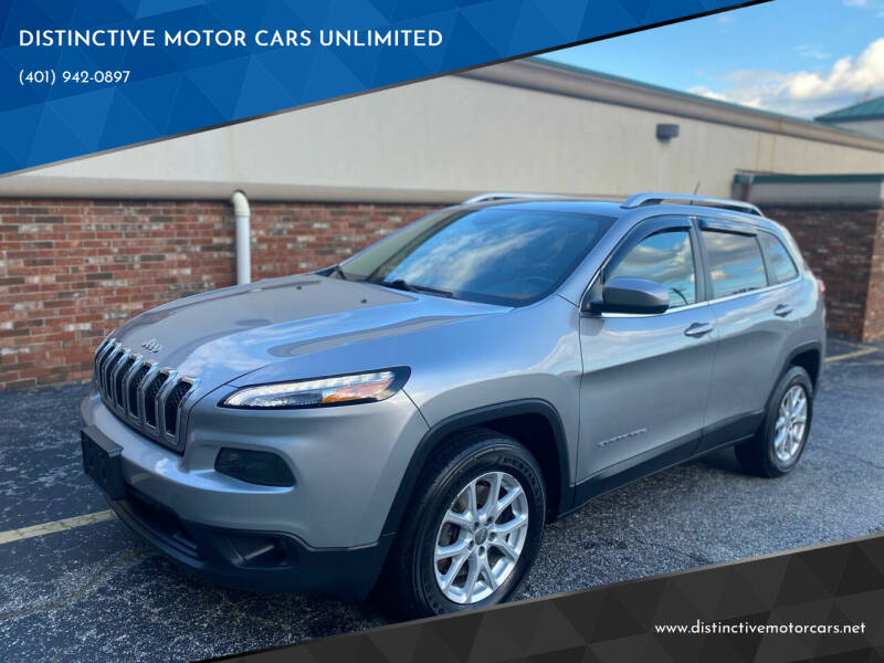 2015 Jeep Cherokee for sale at DISTINCTIVE MOTOR CARS UNLIMITED in Johnston RI