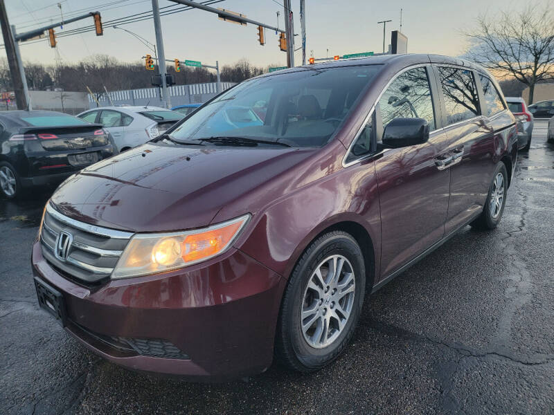 2013 Honda Odyssey for sale at Cedar Auto Group LLC in Akron OH
