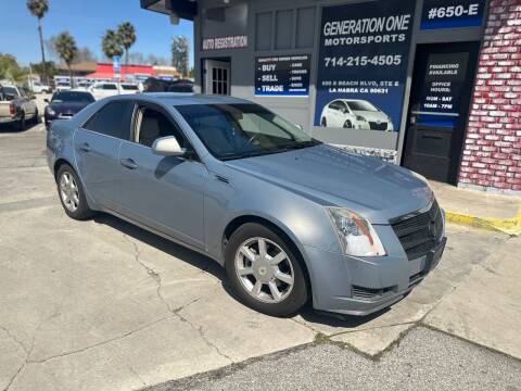 2008 Cadillac CTS for sale at GENERATION ONE MOTORSPORTS in La Habra CA