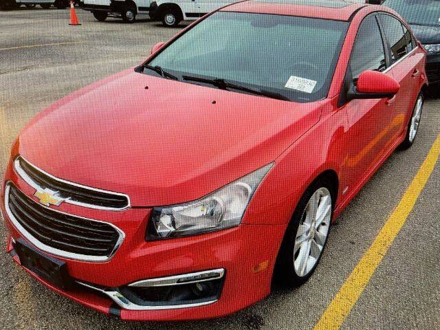 2015 Chevrolet Cruze for sale at CARLO MOTORS, INC. in San Antonio TX