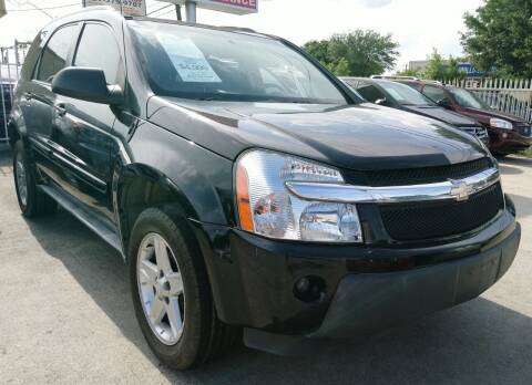 2005 Chevrolet Equinox for sale at TEXAS MOTOR CARS in Houston TX