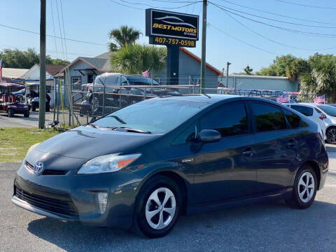 2013 Toyota Prius for sale at BEST MOTORS OF FLORIDA in Orlando FL