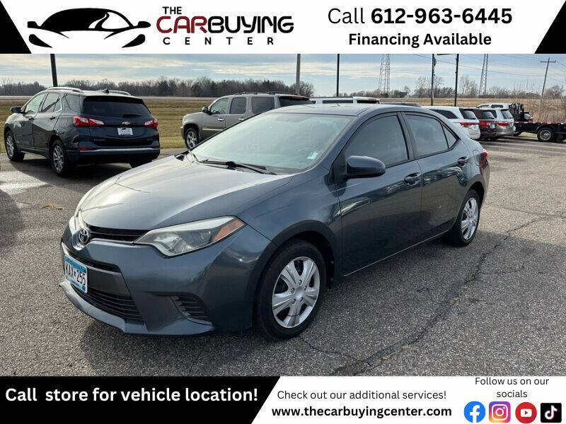 2016 Toyota Corolla for sale at The Car Buying Center in Saint Louis Park MN