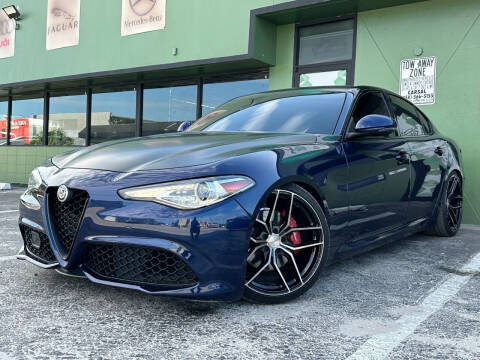2018 Alfa Romeo Giulia for sale at KARZILLA MOTORS in Oakland Park FL