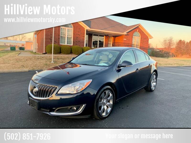 2015 Buick Regal for sale at HillView Motors in Shepherdsville KY