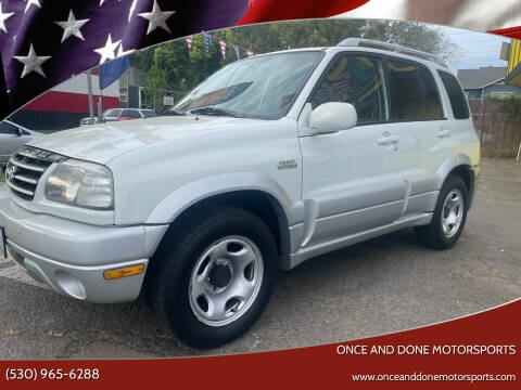 2004 Suzuki Grand Vitara for sale at Once and Done Motorsports in Chico CA