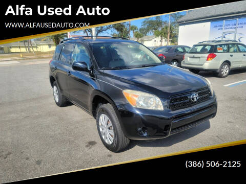 2007 Toyota RAV4 for sale at Alfa Used Auto in Holly Hill FL