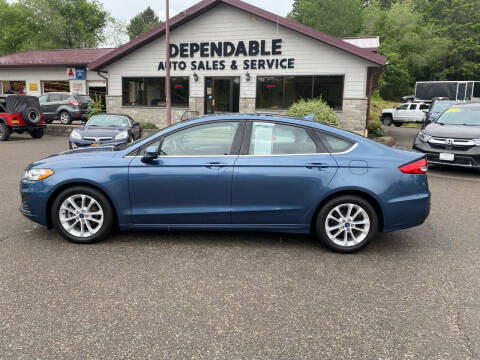 2019 Ford Fusion for sale at Dependable Auto Sales and Service in Binghamton NY