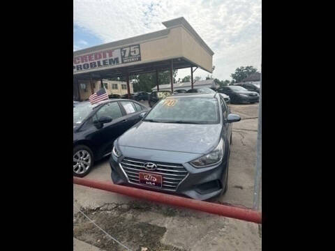 2020 Hyundai Accent for sale at FREDYS CARS FOR LESS in Houston TX