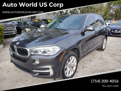2016 BMW X5 for sale at Auto World US Corp in Plantation FL