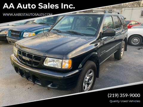 2002 Isuzu Rodeo for sale at AA Auto Sales Inc. in Gary IN