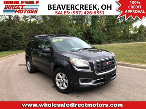 2015 GMC Acadia for sale at WHOLESALE DIRECT MOTORS in Beavercreek OH
