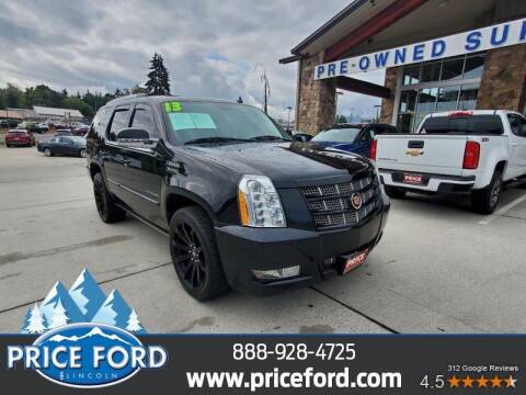 2013 Cadillac Escalade for sale at Price Ford Lincoln in Port Angeles WA