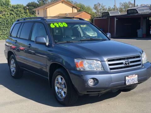2005 Toyota Highlander for sale at Tony's Toys and Trucks Inc in Santa Rosa CA