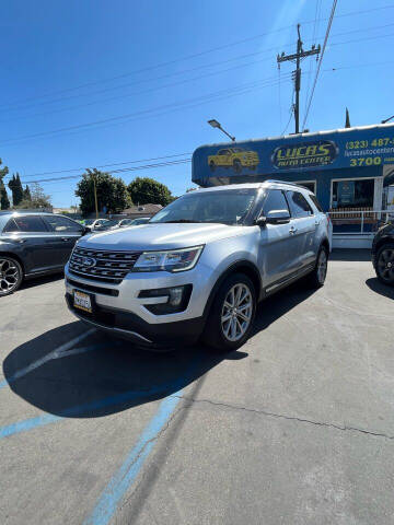 2016 Ford Explorer for sale at Lucas Auto Center 2 in South Gate CA