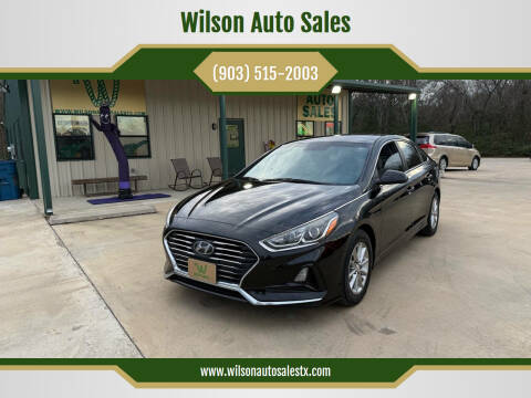 2018 Hyundai Sonata for sale at Wilson Auto Sales in Chandler TX