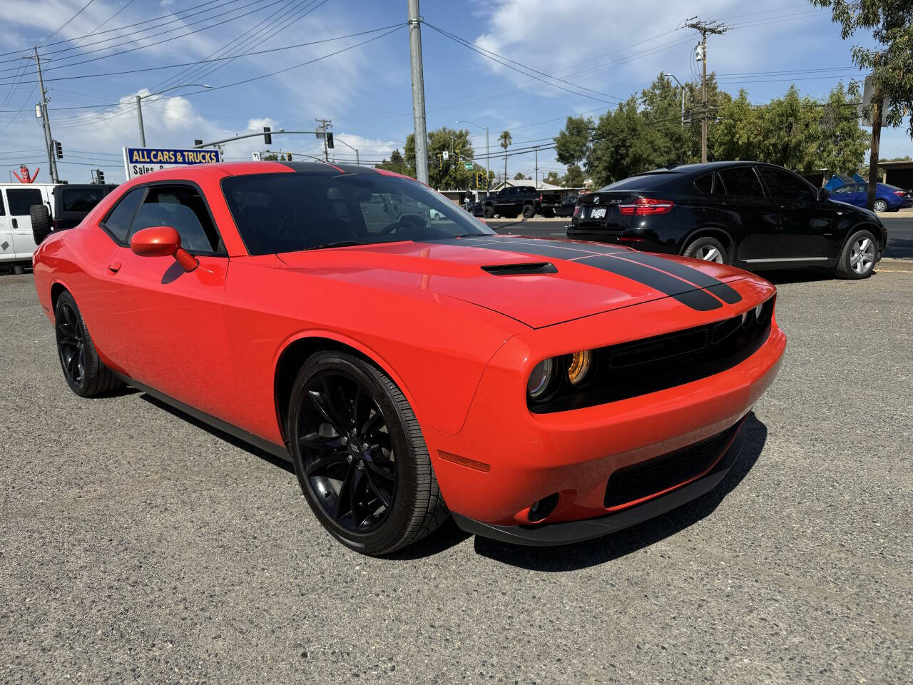 Orange 2017 Dodge Challenger SXT Plus SXT Plus 2dr Coupe 1