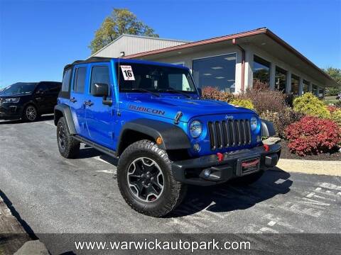 2016 Jeep Wrangler Unlimited for sale at WARWICK AUTOPARK LLC in Lititz PA