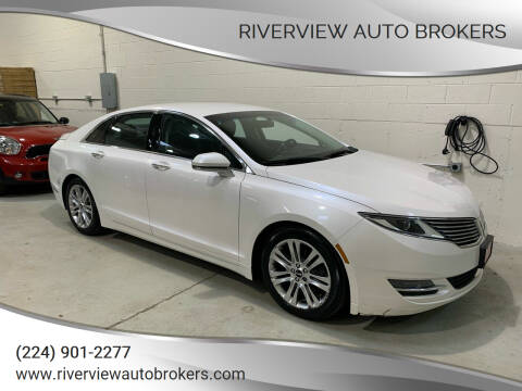 2014 Lincoln MKZ for sale at Riverview Auto Brokers in Des Plaines IL