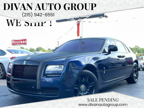 2010 Rolls-Royce Ghost for sale at Divan Auto Group in Feasterville Trevose PA