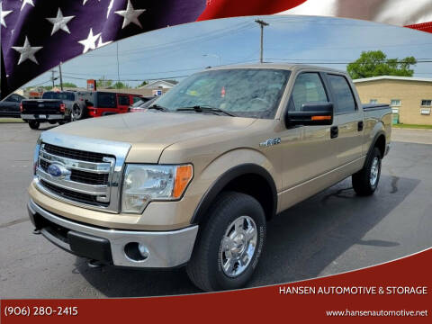 2014 Ford F-150 for sale at Hansen Automotive & Storage in Escanaba MI