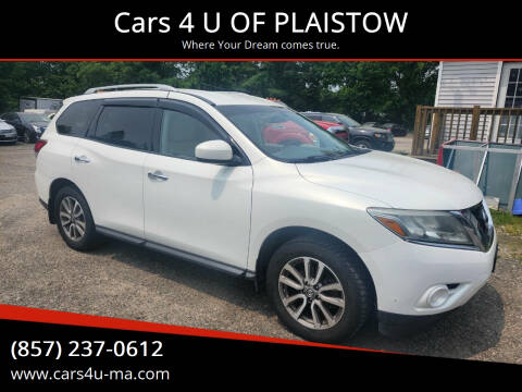 2014 Nissan Pathfinder for sale at Cars 4 U OF PLAISTOW in Plaistow NH