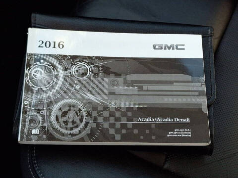 2016 GMC Acadia Denali