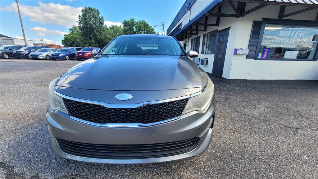 Gray 2016 Kia Optima LX LX 4dr Sedan 2