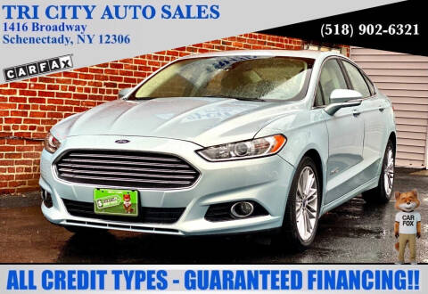 2014 Ford Fusion Hybrid for sale at Tri City Auto Sales in Schenectady NY