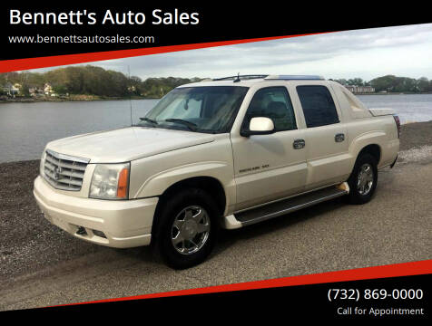 2002 Cadillac Escalade EXT for sale at Bennett's Auto Sales in Neptune NJ