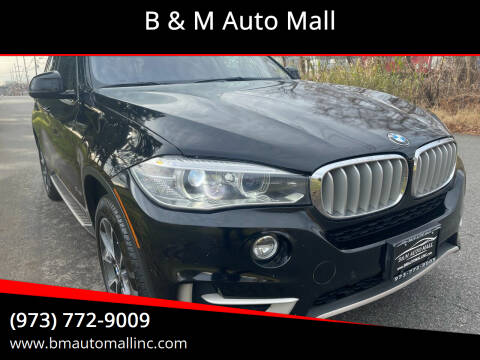 2016 BMW X5 for sale at B & M Auto Mall in Clifton NJ