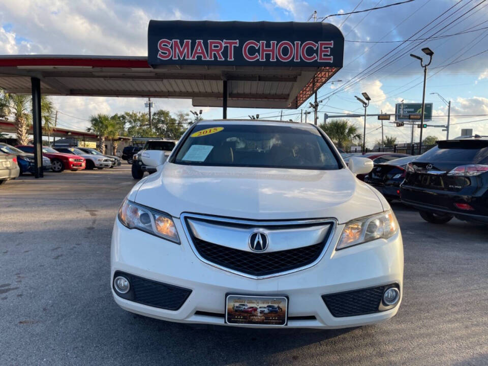 2015 Acura RDX for sale at SMART CHOICE AUTO in Pasadena, TX