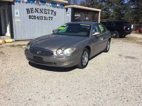 2006 Buick LaCrosse for sale at Bennett Etc. in Richburg SC