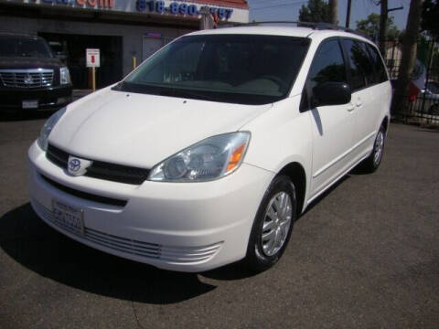 2005 Toyota Sienna for sale at ARLETA AUTO CENTER in Arleta CA