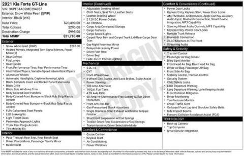 2021 Kia Forte GT Line