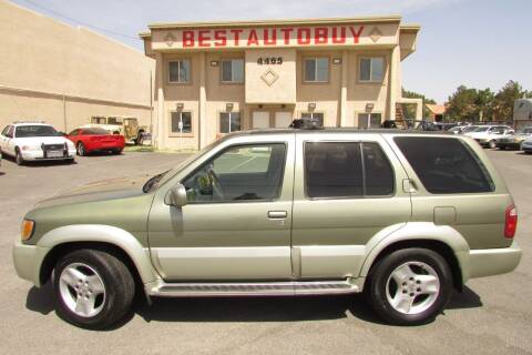 2002 Infiniti QX4 for sale at Best Auto Buy in Las Vegas NV