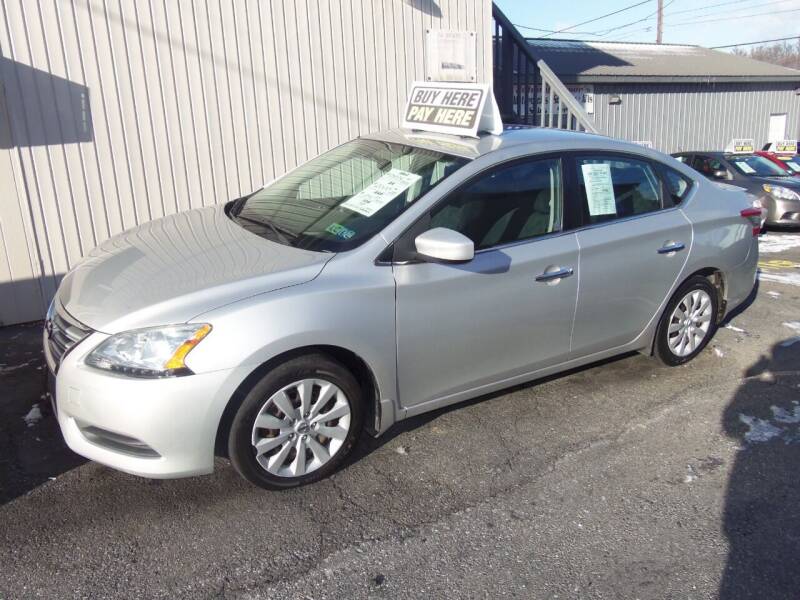 2013 Nissan Sentra for sale at Fulmer Auto Cycle Sales - Fulmer Auto Sales in Easton PA