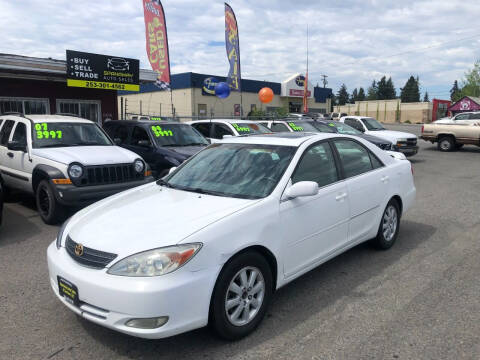 2005 Toyota Camry for sale at Spanaway Auto Sales and Services LLC in Tacoma WA