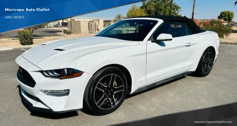 2018 Ford Mustang for sale at Maricopa Auto Outlet in Maricopa AZ