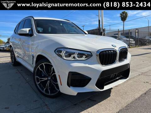 2020 BMW X3 M for sale at Loyal Signature Motors Inc. in Van Nuys CA
