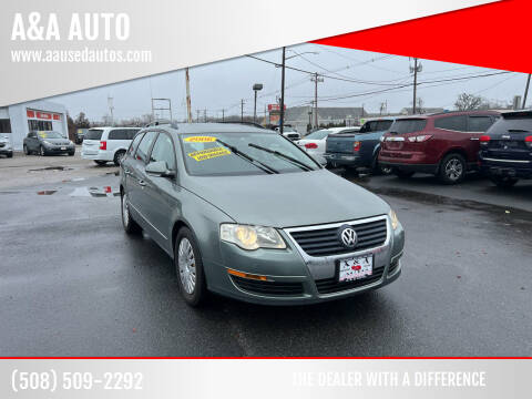 2007 Volkswagen Passat for sale at A&A AUTO in Fairhaven MA