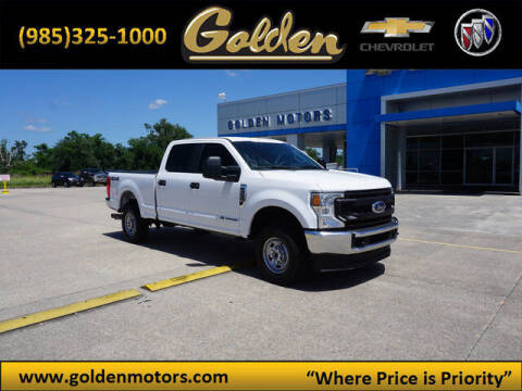 2021 Ford F-250 Super Duty for sale at GOLDEN MOTORS in Cut Off LA