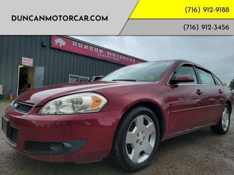 2006 Chevrolet Impala for sale at DuncanMotorcar.com in Buffalo NY