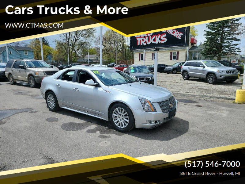2012 Cadillac CTS for sale at Cars Trucks & More in Howell MI