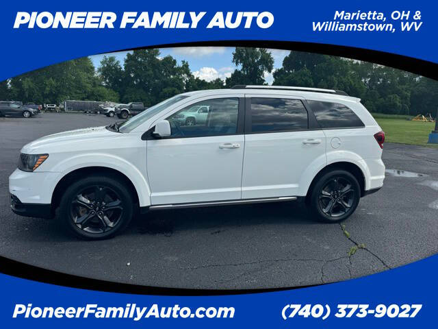 Used 2018 Dodge Journey Crossroad with VIN 3C4PDDGG4JT371521 for sale in Williamstown, WV