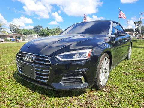 2018 Audi A5 for sale at Cars N Trucks in Hollywood FL