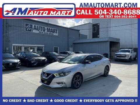 2017 Nissan Maxima for sale at AM Auto Mart Marrero LLC in Marrero LA