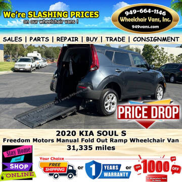 2020 Kia Soul for sale at Wheelchair Vans Inc in Laguna Hills CA